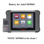 Battery Replacement for Autel MaxiSys MS906S Diagnostic Tool